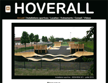 Tablet Screenshot of hoverall.fr